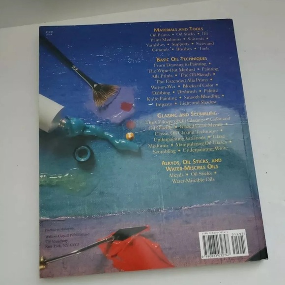 The Oil Painting Book  Materials and Techniques for Today's Artist  Bill Crrevy - Picture 3 of 6